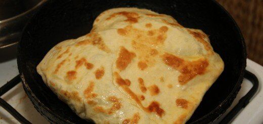 Лепешки с сыром