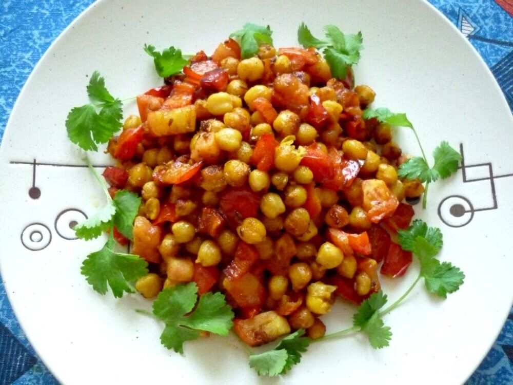 Чанна Аур Симла Мирч