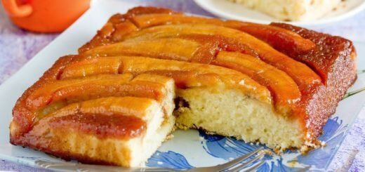 Банановый пирог