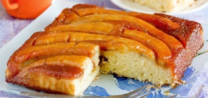 Банановый пирог