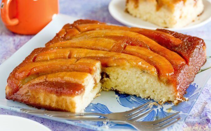 Банановый пирог