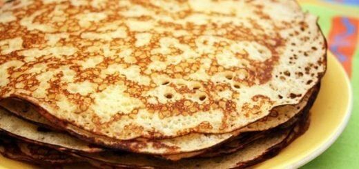 Блины без яиц