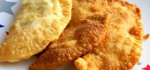 Чебуреки с картошкой и сыром