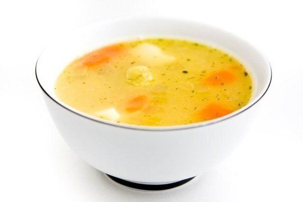 Гороховый суп с клецками