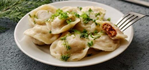 Пельмени с чечевицей