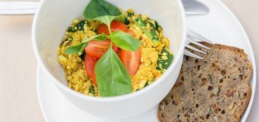 Вегетарианский омлет