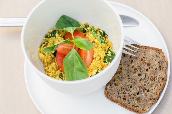 Вегетарианский омлет Вегетарианский омлет