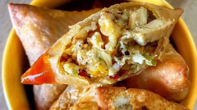 Самоса-пицца