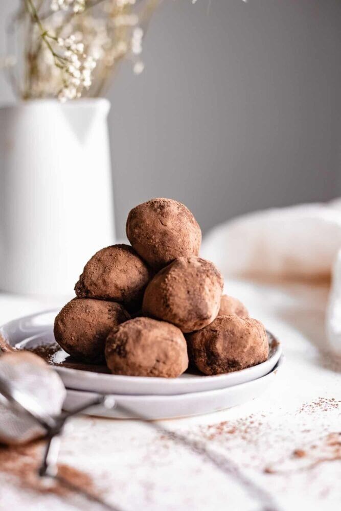 Шоколадные трюфели из кэроба