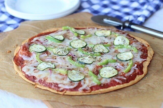 Чечевичная пицца