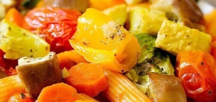 Паста с овощами