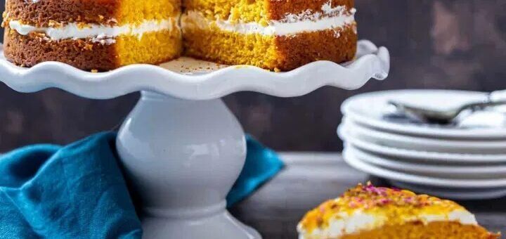 Манговый торт