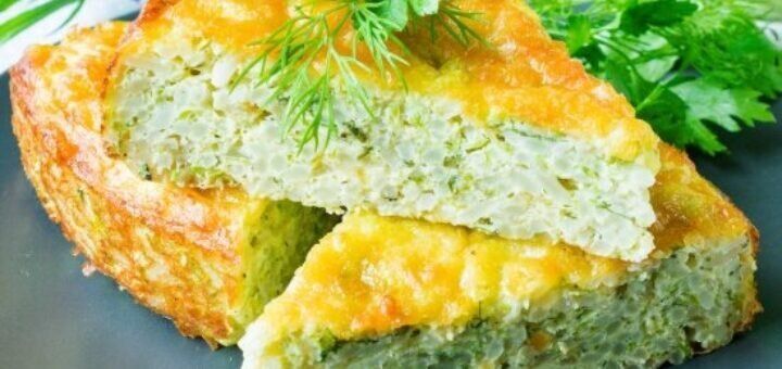 Рисовая запеканка