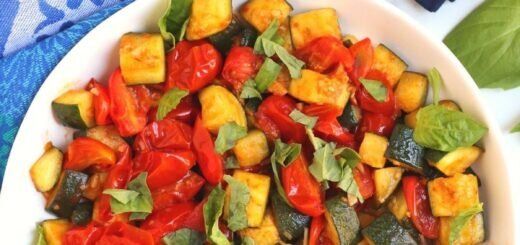 Соте из кабачков