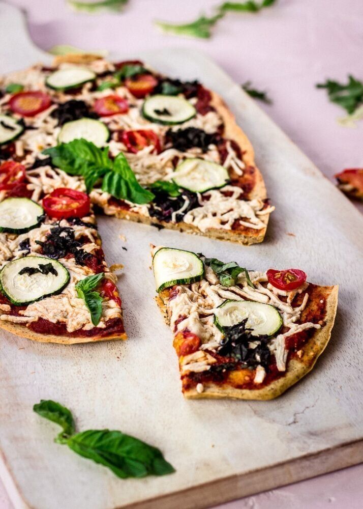 Нутовая пицца