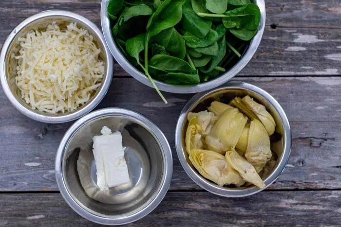 Рогалики со шпинатом