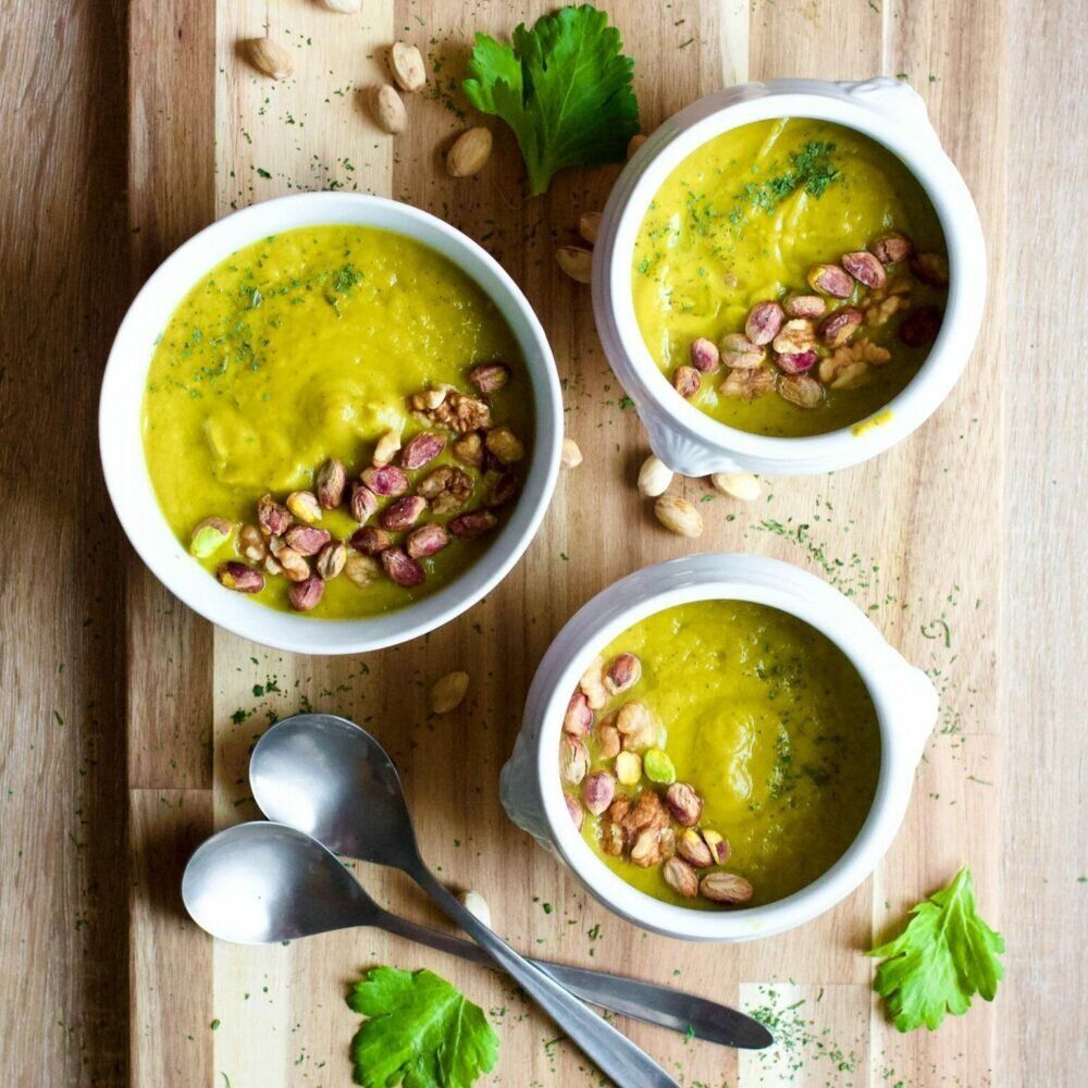 Зеленый суп-пюре 