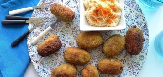 Крокеты из баклажанов