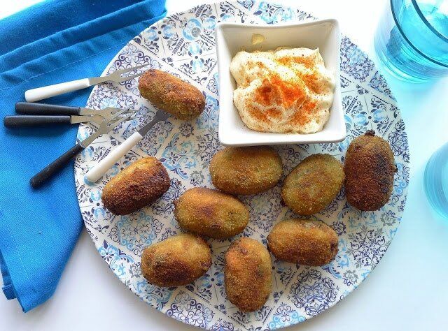 Крокеты из баклажанов