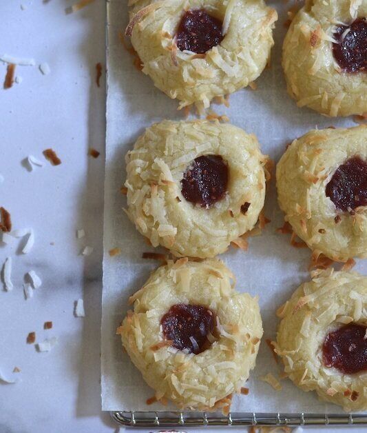 Кокосовое печенье