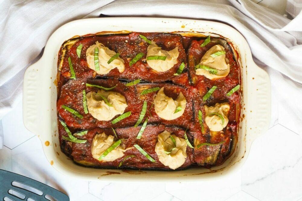 Запеканка из баклажанов