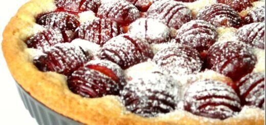 Сливовый пирог