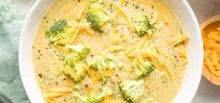Сливочный суп с брокколи