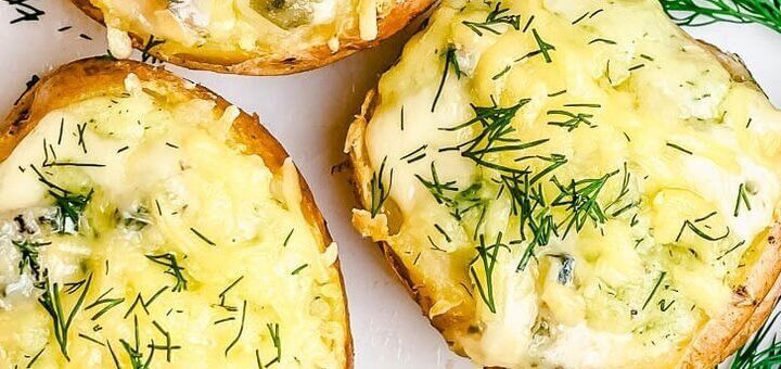 Запеченный картофель с сыром