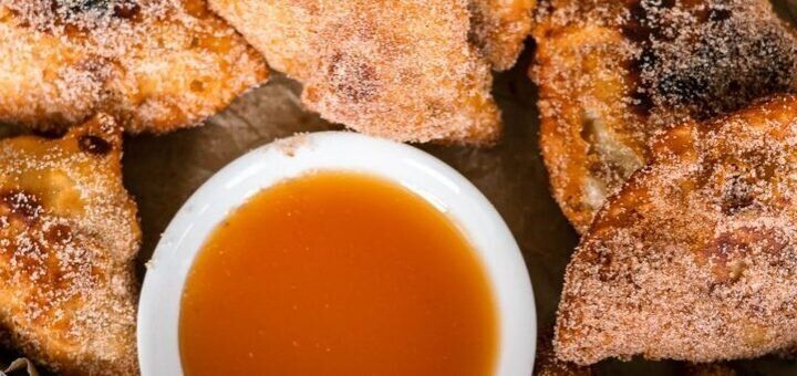 Сладкие самосы с тыквой