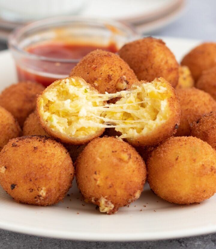 Кукурузные крокеты с сыром