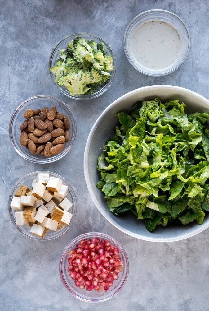 Салат с брокколи