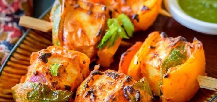 Мини-шашлык с паниром