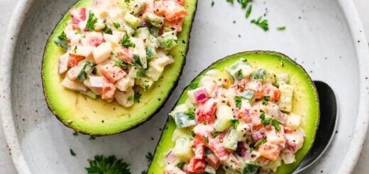 Фаршированные авокадо