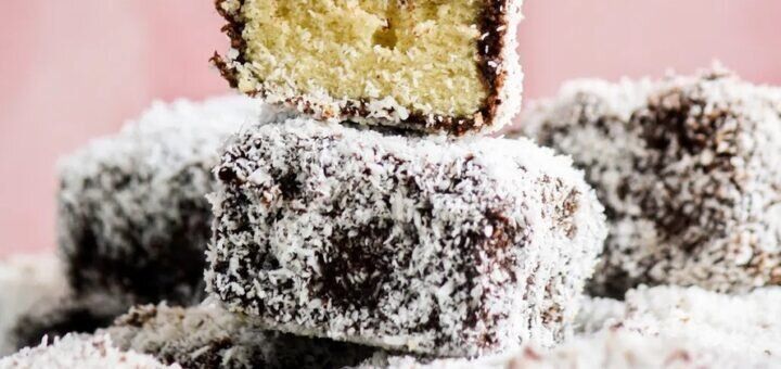 Пирожные Лемингтоны