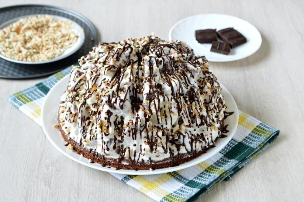 Торт "Графские развалины" без какао