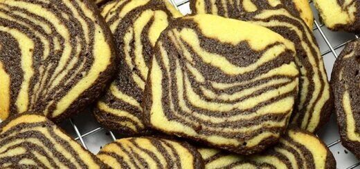 Зебра - печенье