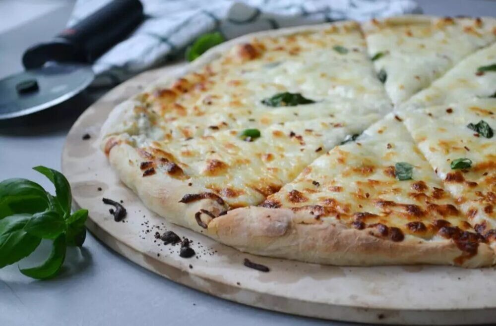 Белая пицца 