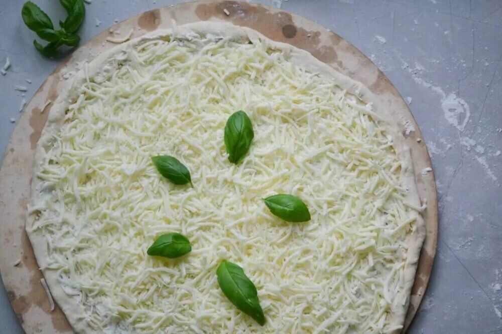 Белая пицца 