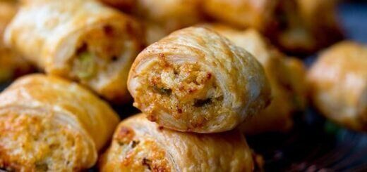 Слоеные рулетики