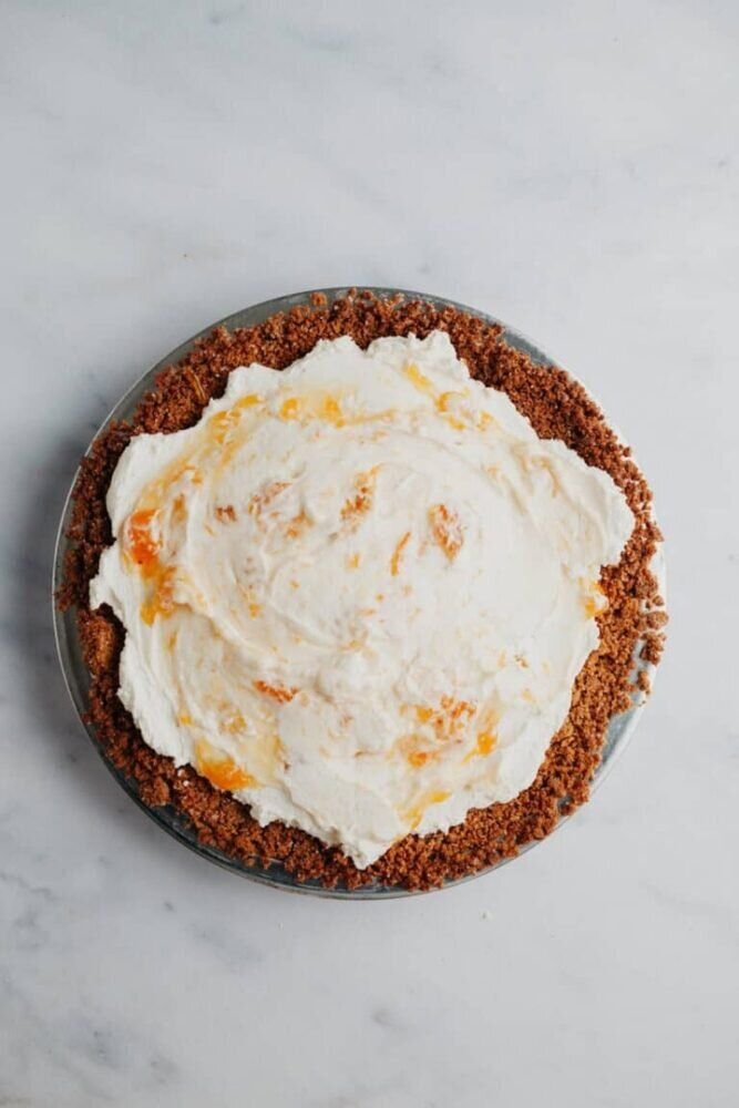 Персиковый чизкейк