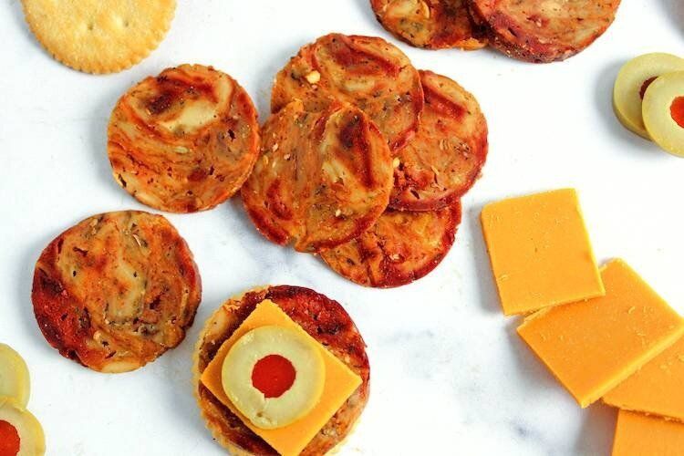 Веганская пепперони 