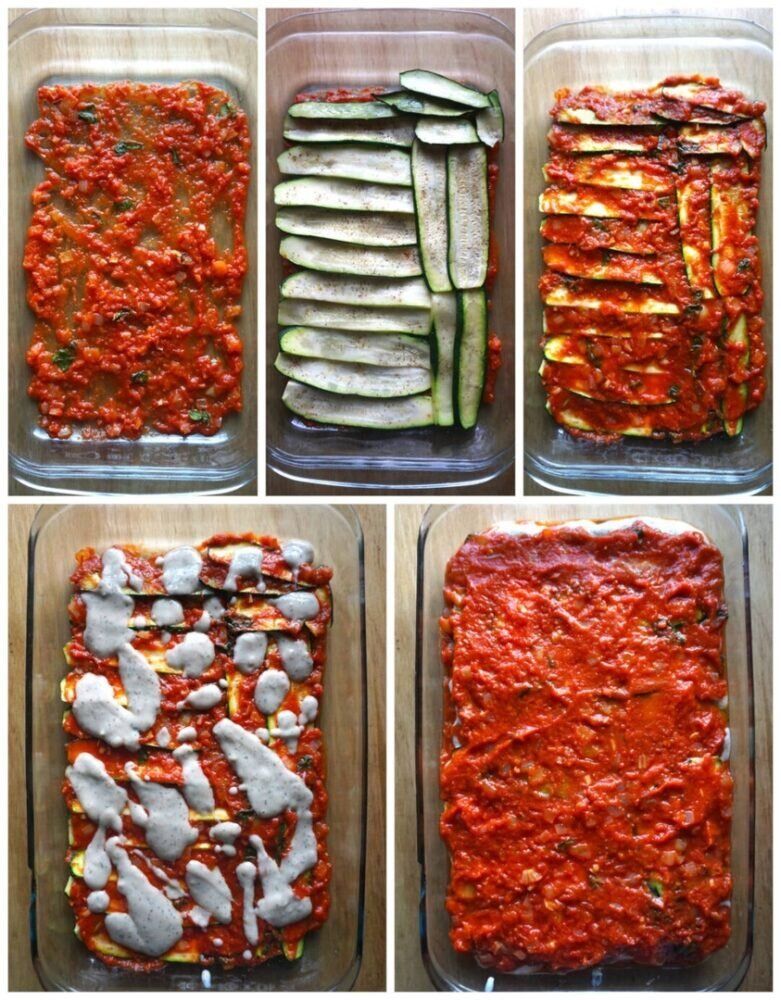 Запеканка из кабачков