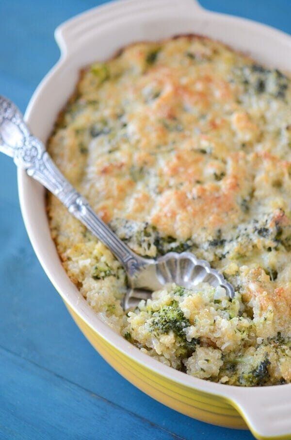 Запеканка с брокколи