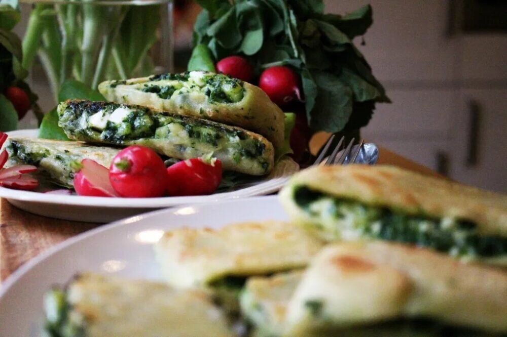 Пироги со шпинатом