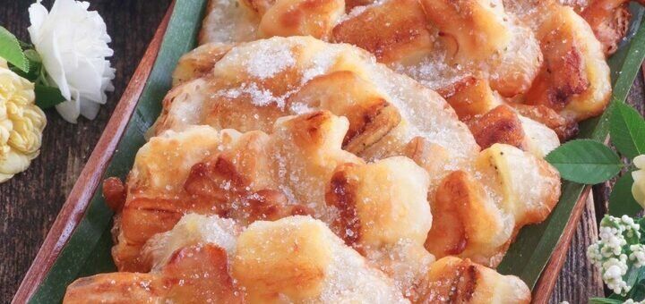 Оладьи с бананом