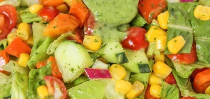 Салат с кукурузой