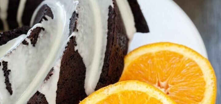 Шоколадно-апельсиновый кекс