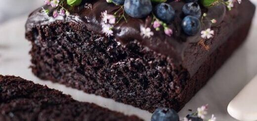 Шоколадно - банановый кекс