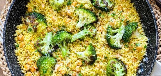 Рис с брокколи