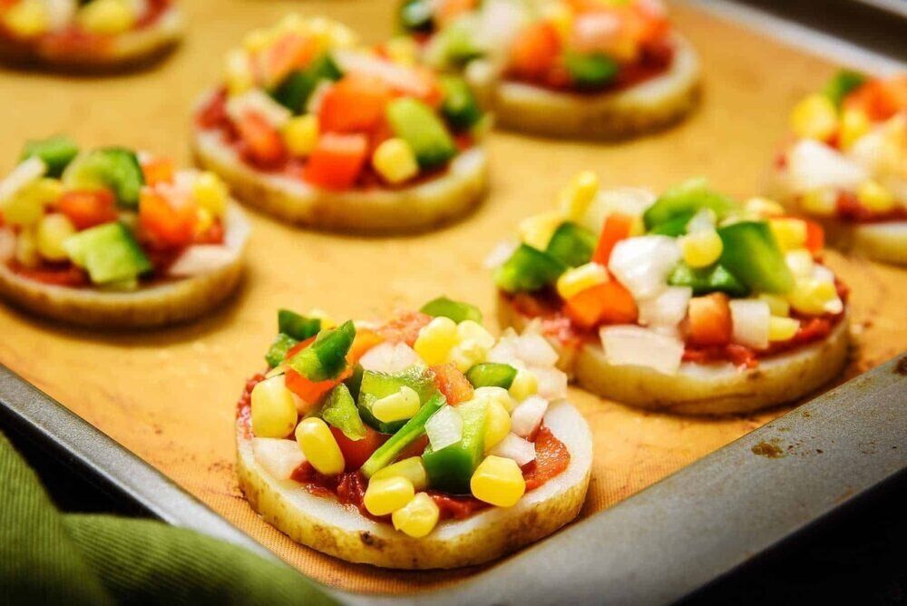 Картофельные мини-пиццы